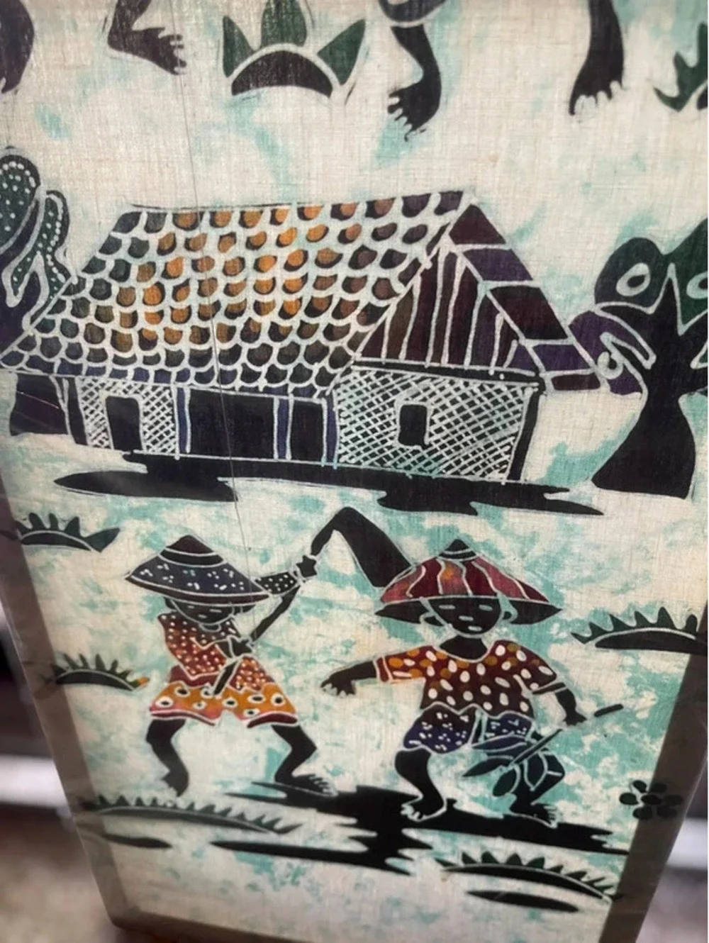 Framed Warli Tribal Art (Maharashtra India)